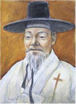 Beato Fransiskus Bae Gwan-gyeom (Sumber: koreanmartyrs.or.kr)