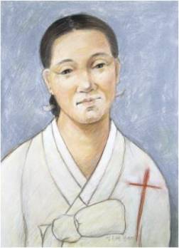 Beata Kandida Jeong Bok-hye (Sumber: koreanmartyrs.or.kr)