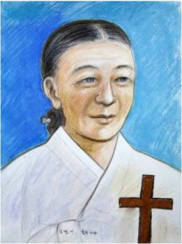 Beata Yuliana Kim Yeon-i (Sumber: koreanmartyrs.or.kr)