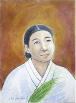 Beata Anastasia Kim Jo-i (Sumber: koreanmartyrs.or.kr)
