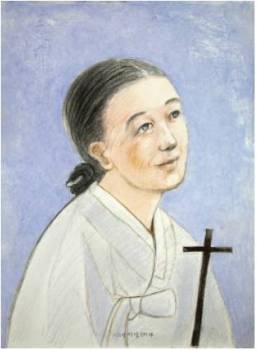 Beata Magdalena Yi Jo-­i (Sumber: koreanmartyrs.or.kr)