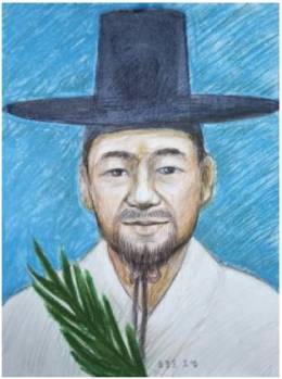 Beato Yosef/Petrus Yun Bong-mun (Sumber: koreanmartyrs.or.kr)